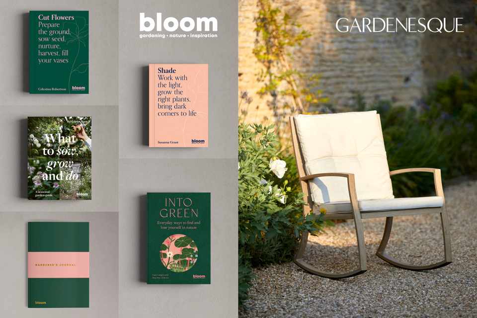 Win a book bundle from Bloom and Gardenesque chair