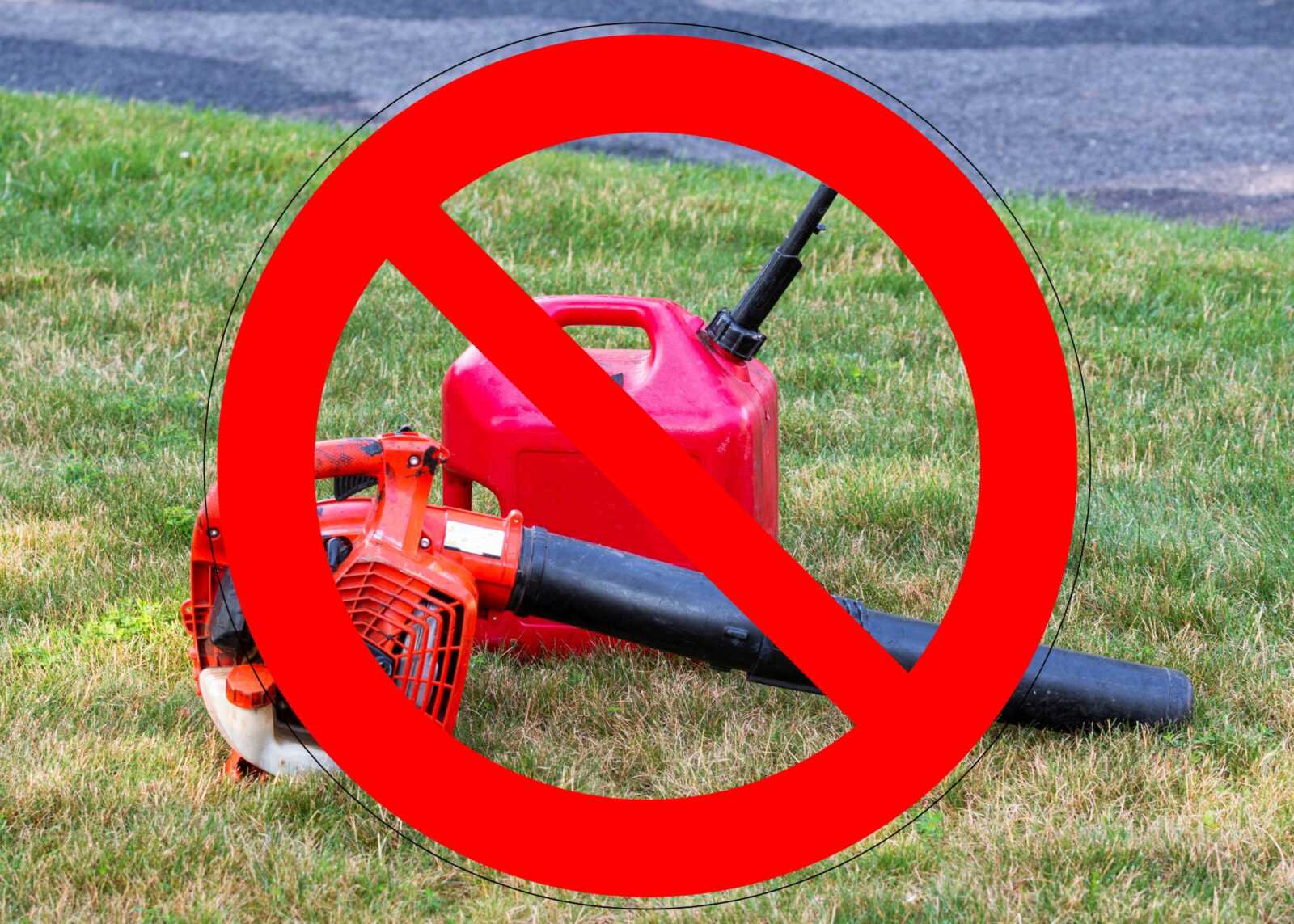 california bans gas powered leaf blower