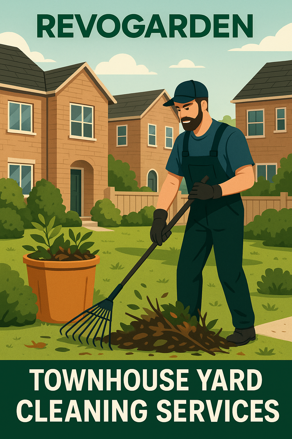 Townhouse Yard Cleaning Services